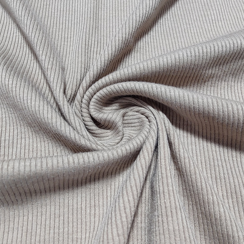 【T597730】270g Polyester Rayon Spandex 2×2 Match Rib – Guannan Textile